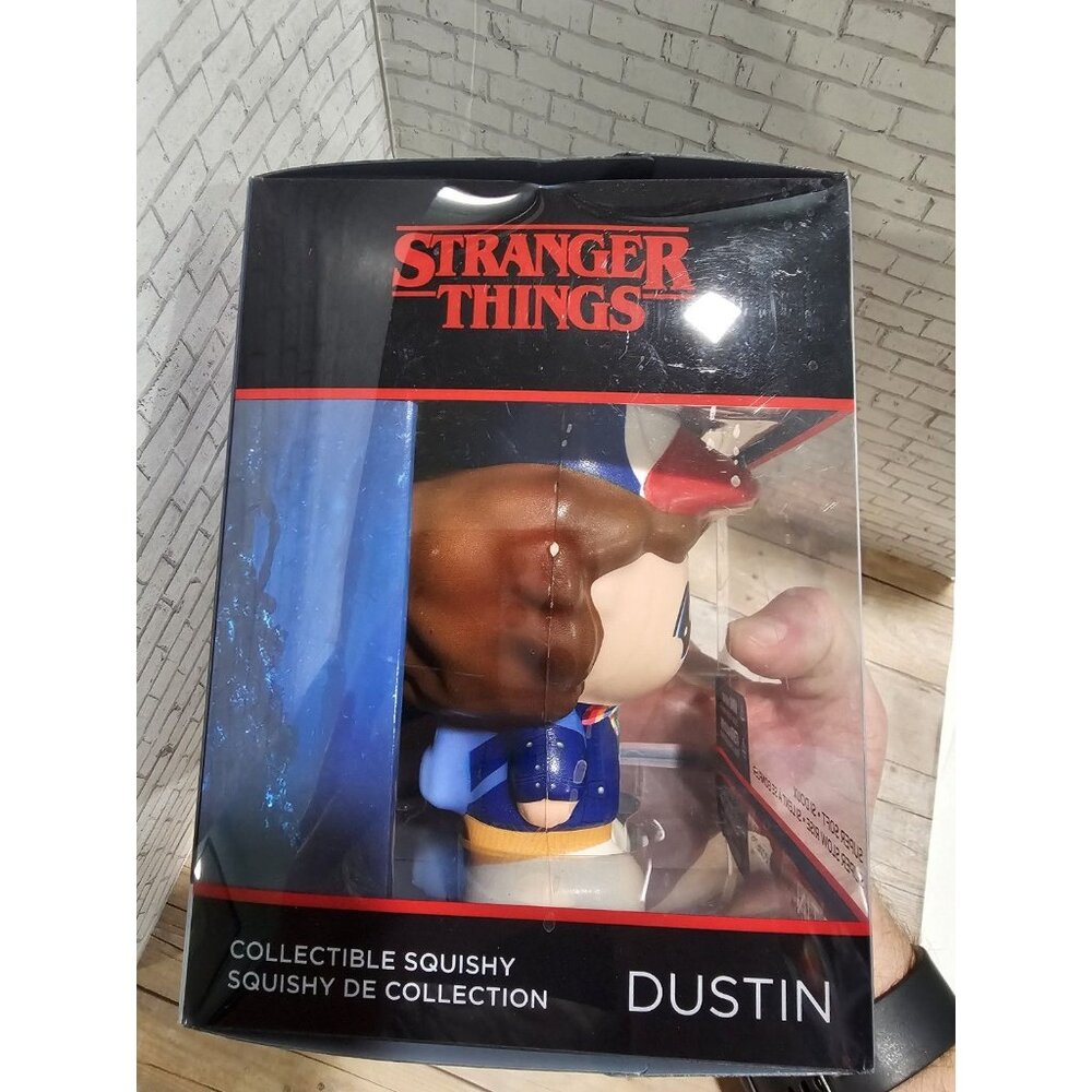 Stranger Things Season 1 Dustin Squishy Figure Collectible New Orb Toys Netflix - Picture 3 of 4